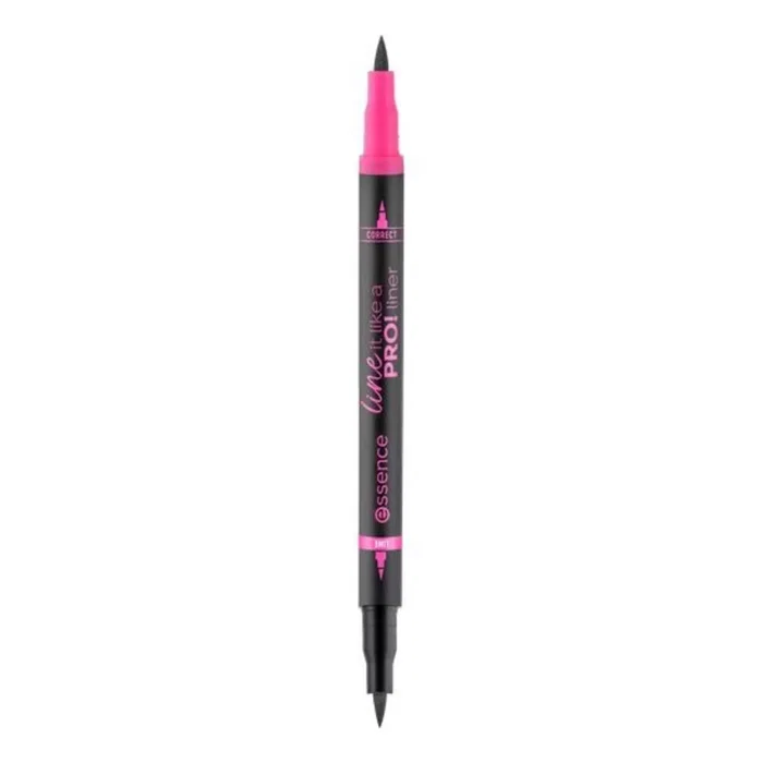 Essence Line It Like a Pro! Eyeliner liquide double terminaison 01 Noir